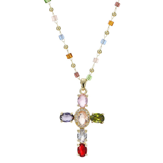 Cruz Colores Necklace