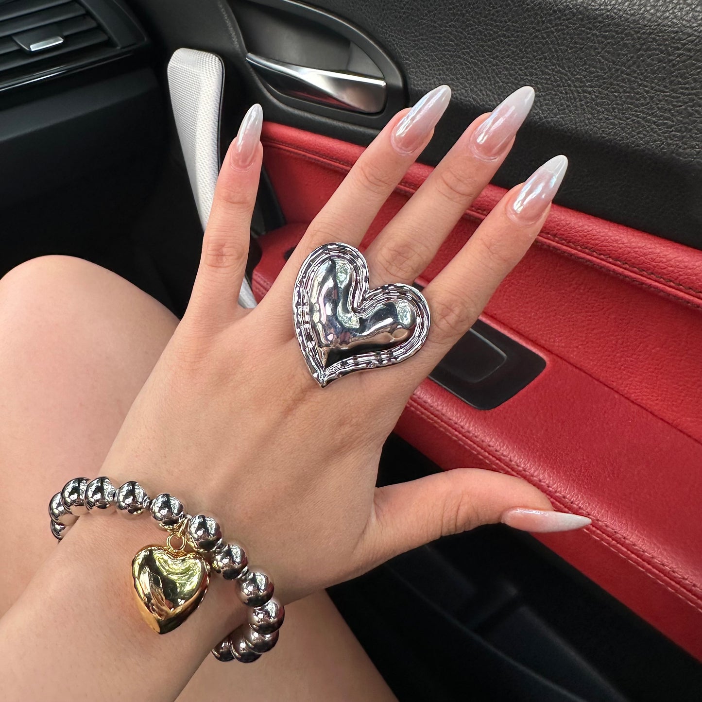 Maxi corazón ring