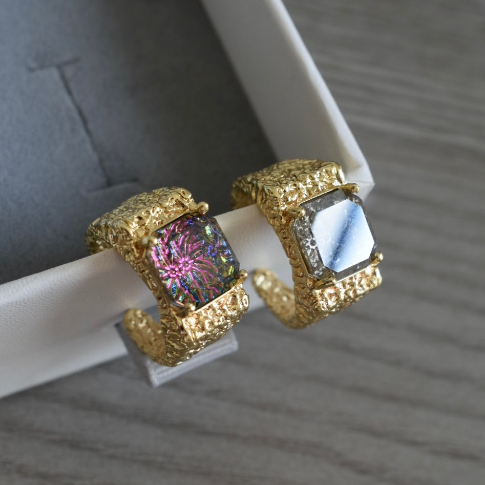 Crystal Colors Rings