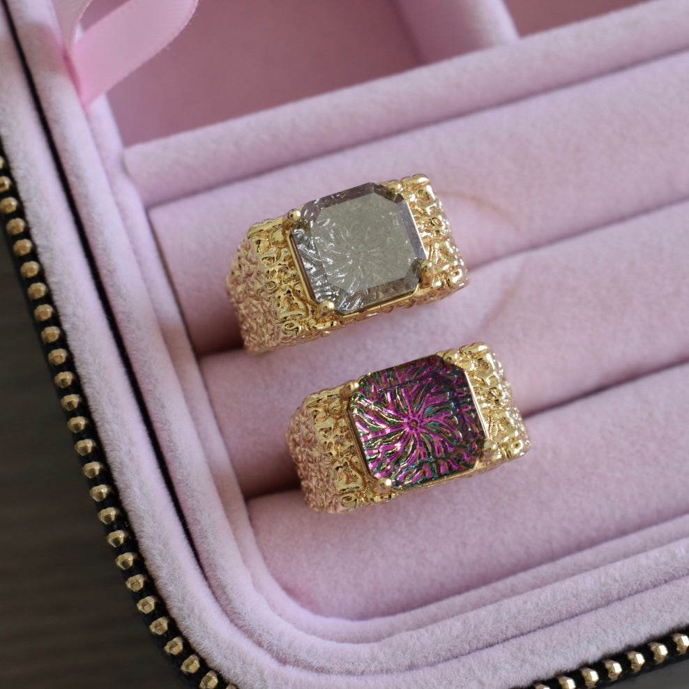 Crystal Colors Rings