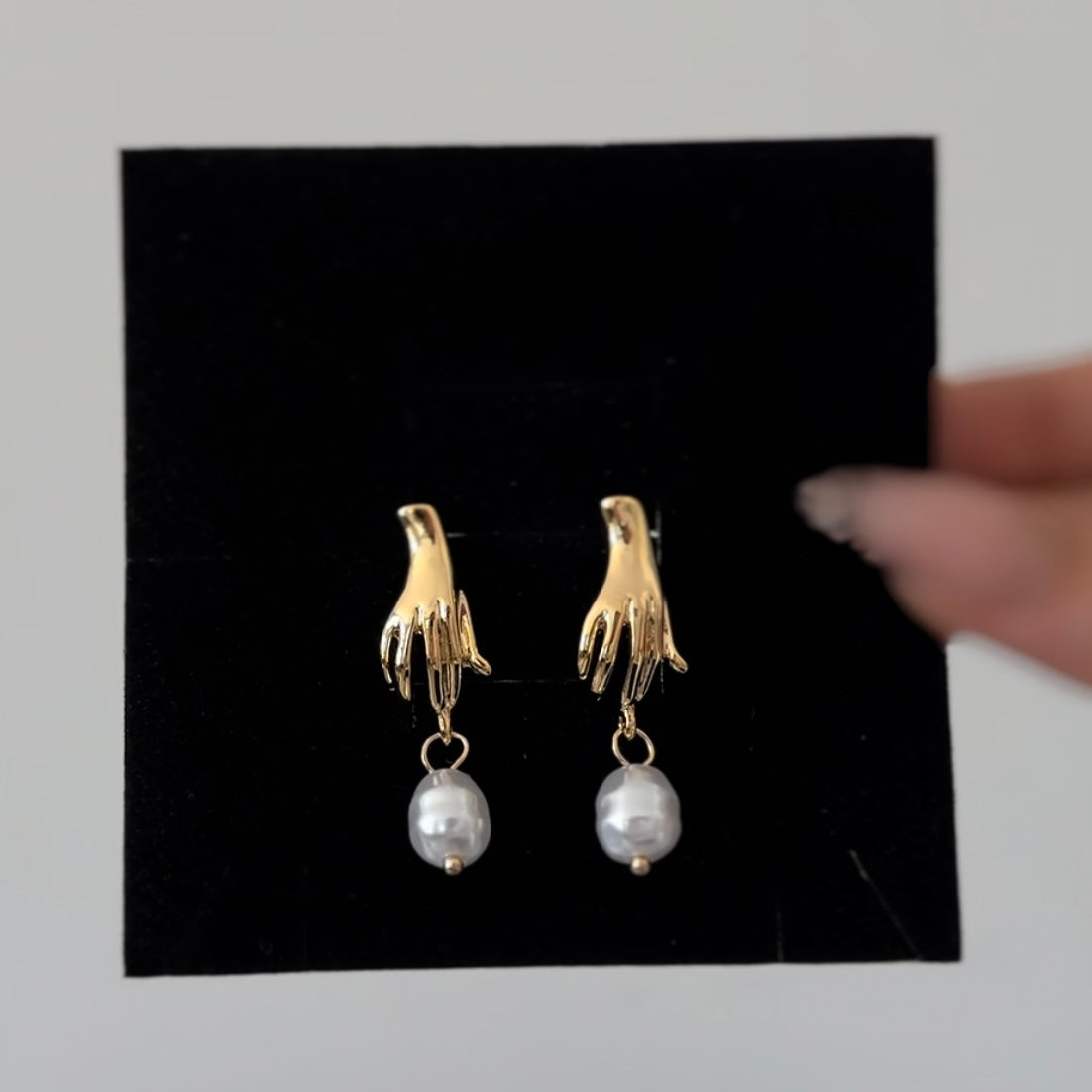 Hand Earrings