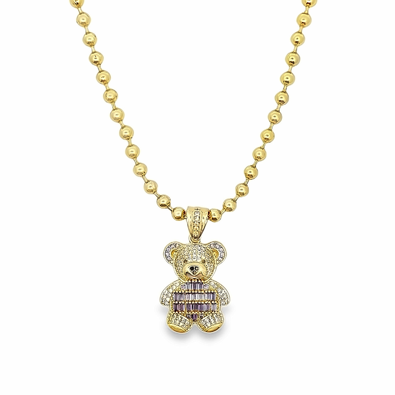 Teddy Bear Necklace